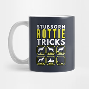 Stubborn Rottie Tricks - Dog Training Mug